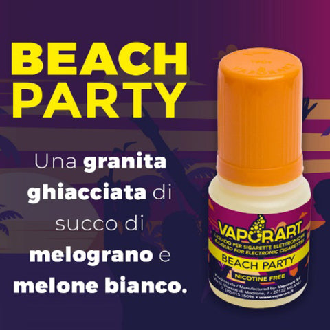 BEACH PARTY - VAPORART - LIQUIDO PRONTO 10 ML