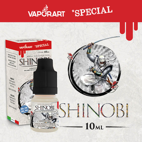 SHINOBI - VAPORART - LIQUIDO PRONTO 10 ML
